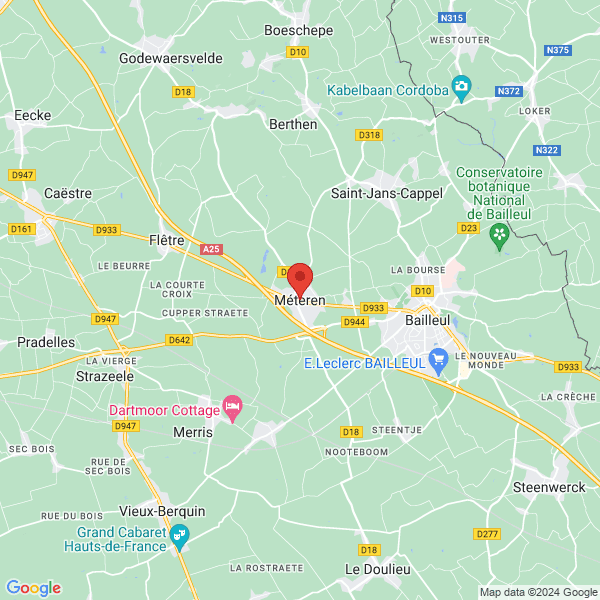 Méteren - Google map