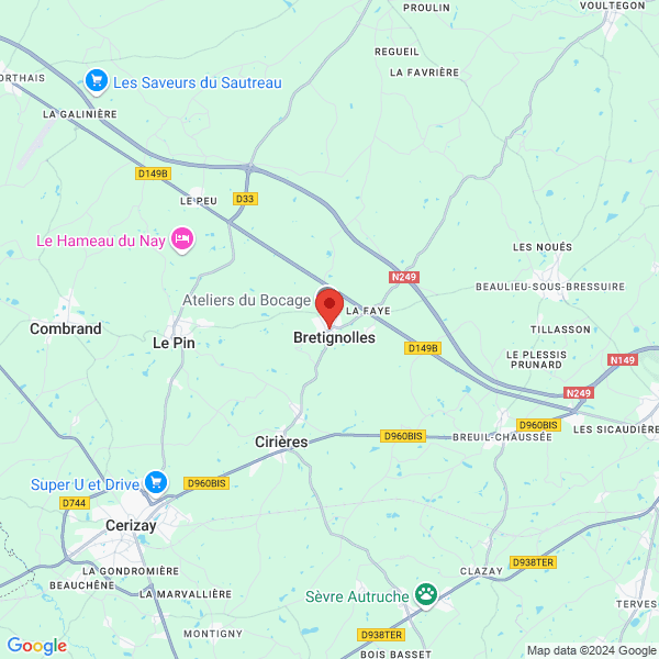 Bretignolles - Google map