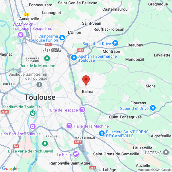 Balma - Google map
