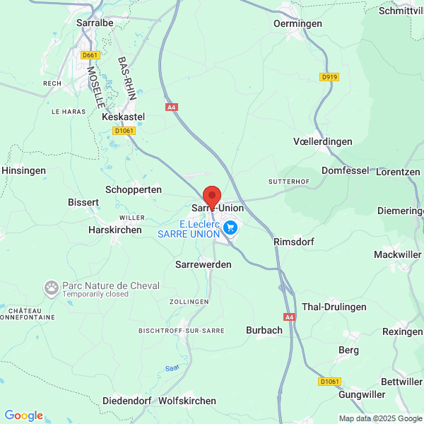 Sarre-Union - Google map
