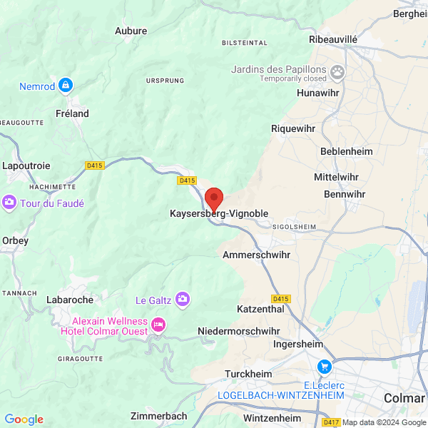 Kaysersberg Vignoble - Google map